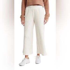 Z by Zella Cozy Rib Wide Leg Ankle Pants